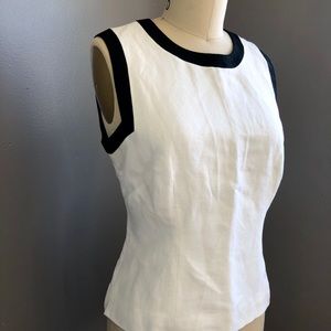 Ann Taylor LOFT linen tank top